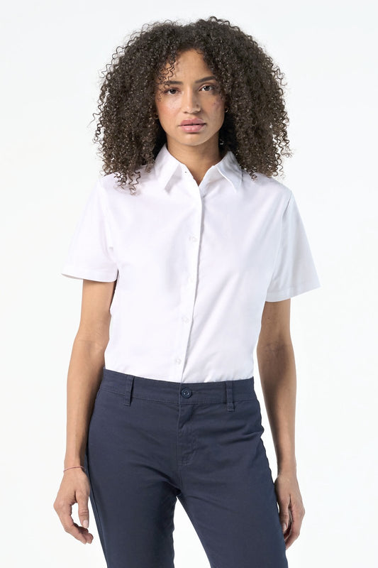 SOL´S Women's Oxford-Blouse Elite Short Sleeve