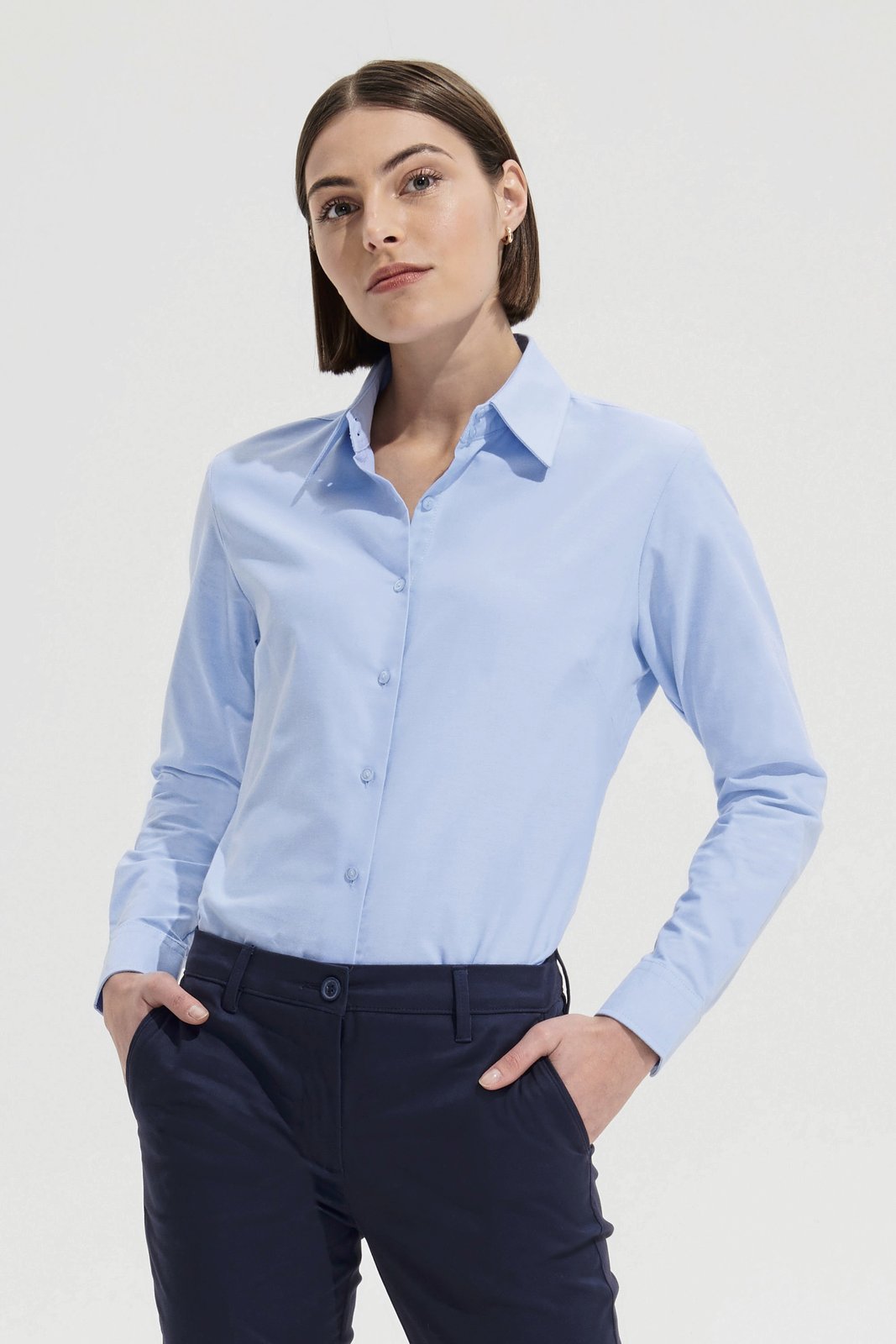SOL´S Women's Oxford-Blouse Embassy Long Sleeve