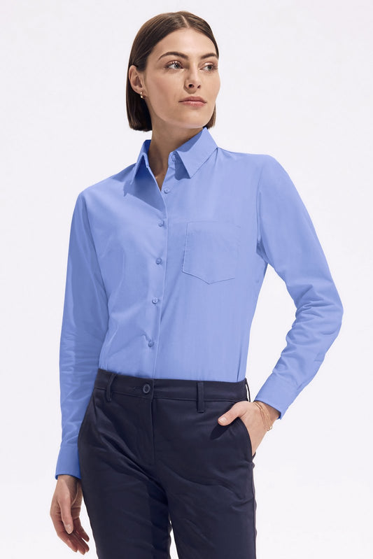 SOL´S Popeline-Blouse Executive Long Sleeve