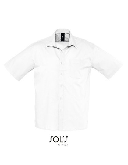 SOL´S Popeline-Shirt Bristol Short Sleeve – White