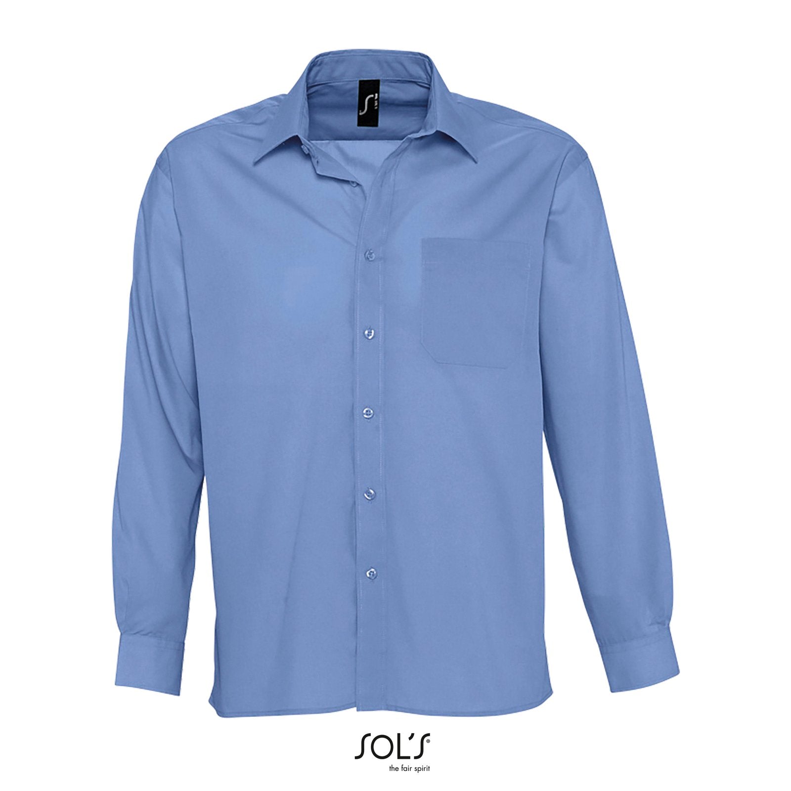 SOL´S Popeline-Shirt Baltimore Long Sleeve