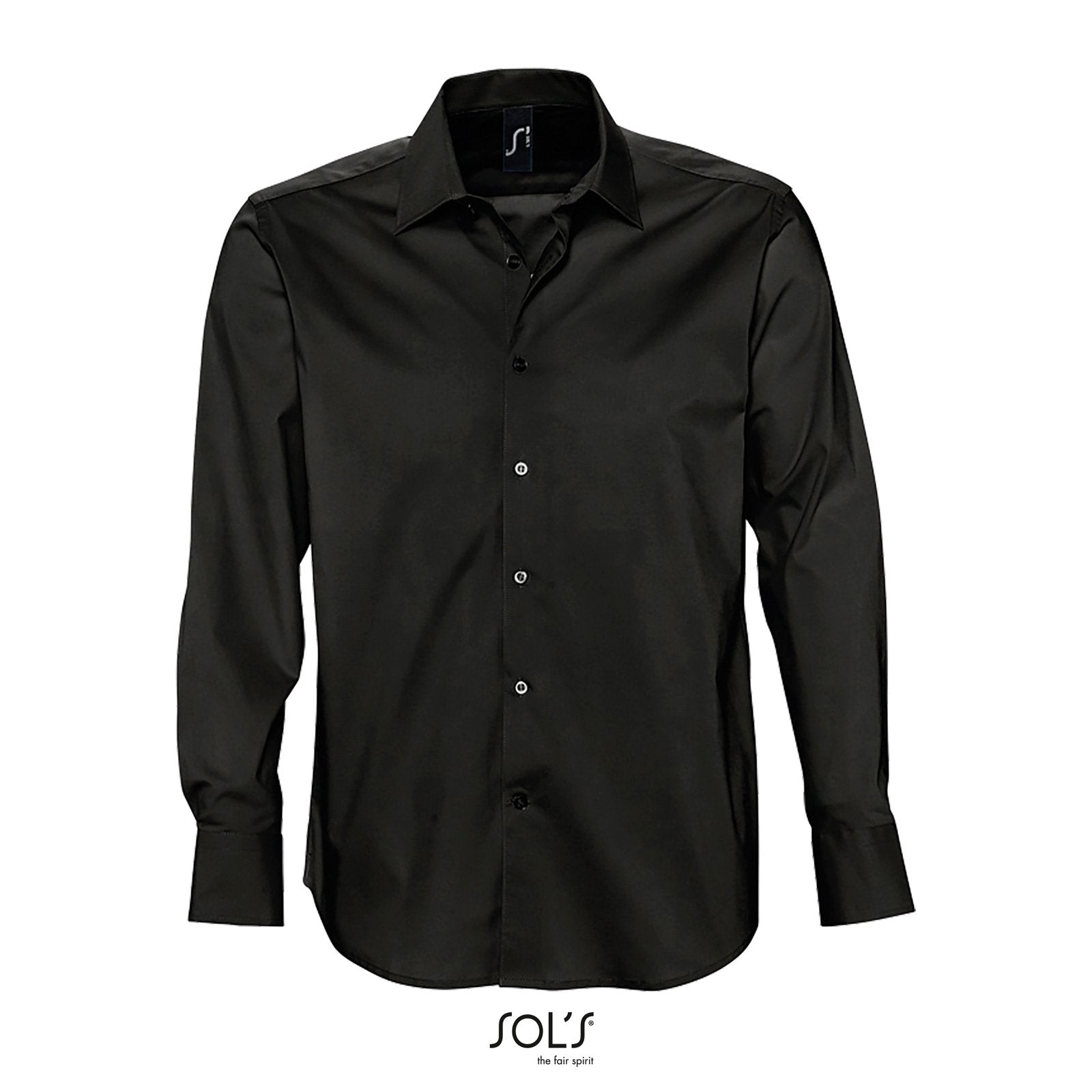 SOL´S Men's Stretch-Shirt Brighton Long Sleeve