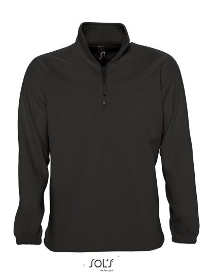 SOL´S Half-Zip Fleece Ness – Black