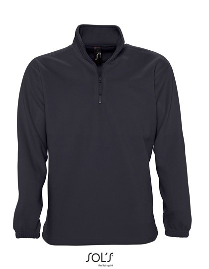 SOL´S Half-Zip Fleece Ness – Charcoal Grey (Solid)