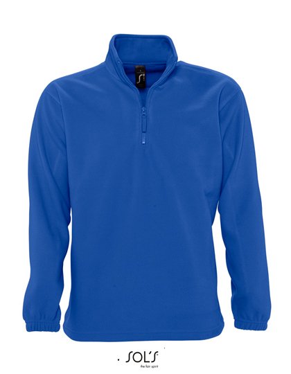 SOL´S Half-Zip Fleece Ness – Royal Blue 241