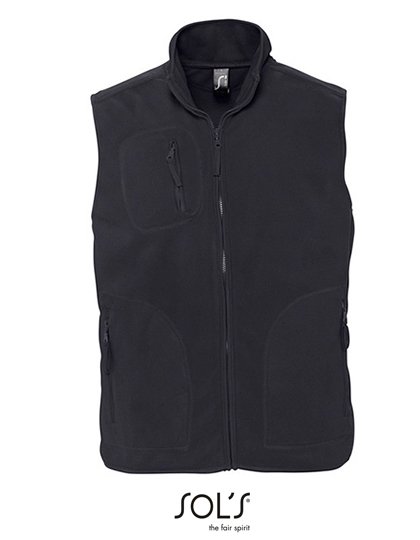 SOL´S Unisex Fleece Vest Norway – Charcoal Grey (Solid)
