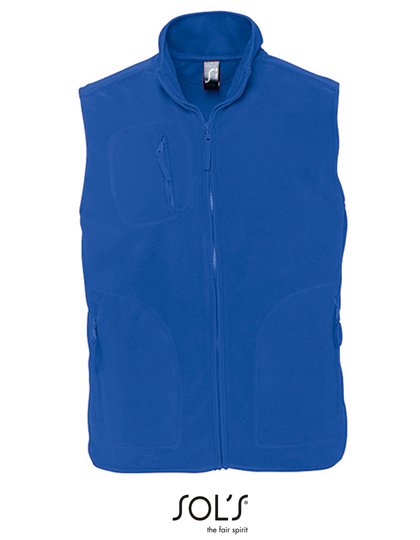 SOL´S Unisex Fleece Vest Norway – Royal Blue 241