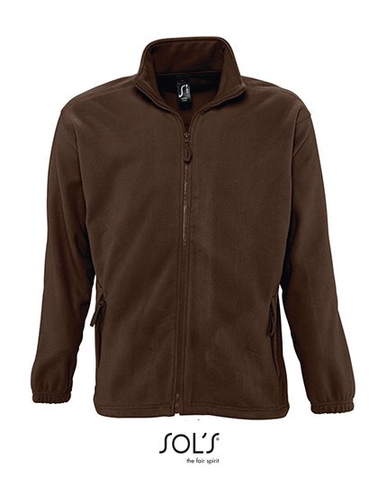 SOL´S Fleecejacket North – Dark Chocolate