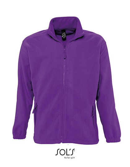 SOL´S Fleecejacket North – Dark Purple