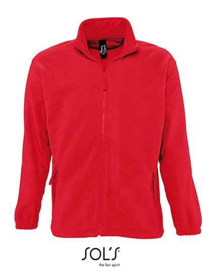 SOL´S Fleecejacket North – Red