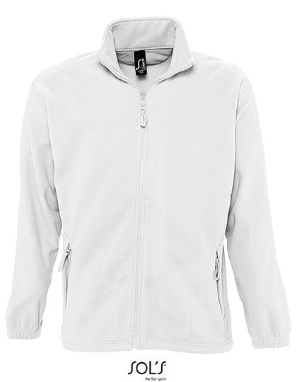 SOL´S Fleecejacket North – White