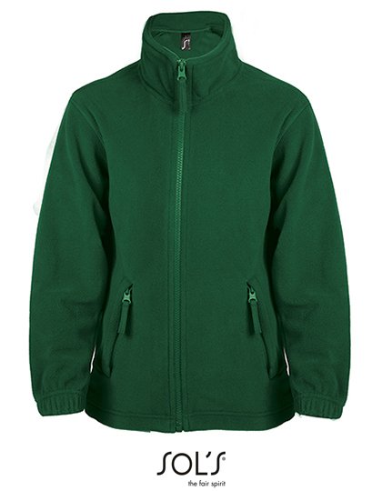 SOL´S Kids' Fleecejacket North – Fir Green