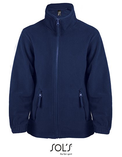 SOL´S Kids' Fleecejacket North – Navy