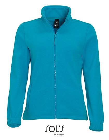 SOL´S Women's Fleece Jacket North – Aqua