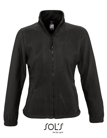 SOL´S Women's Fleece Jacket North – Black