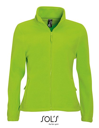 SOL´S Women's Fleece Jacket North – Lime