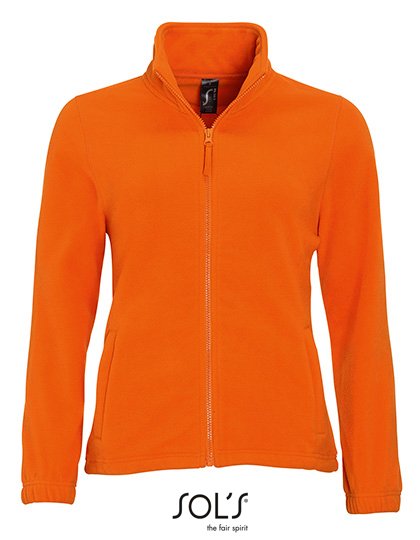 SOL´S Women's Fleece Jacket North – Orange