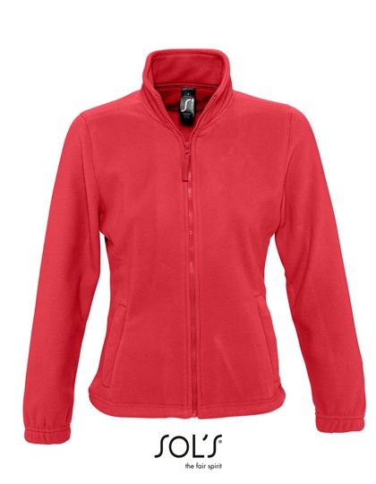 SOL´S Women's Fleece Jacket North – Red