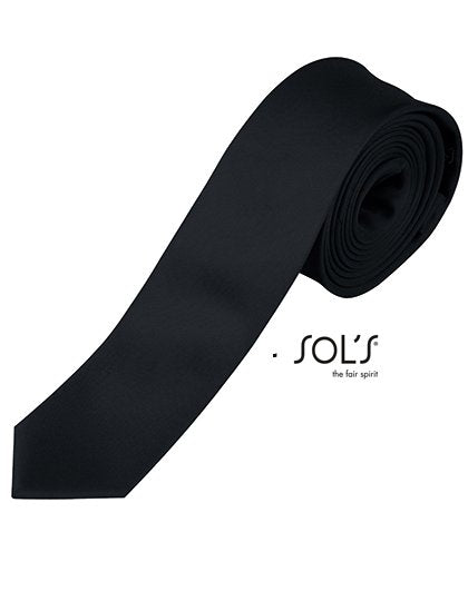 SOL´S Slim Tie Gatsby – Black