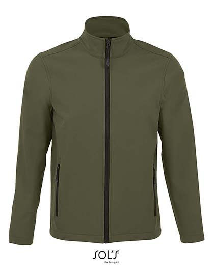 SOL´S Men's Softshell Zip Jacket Race – Army