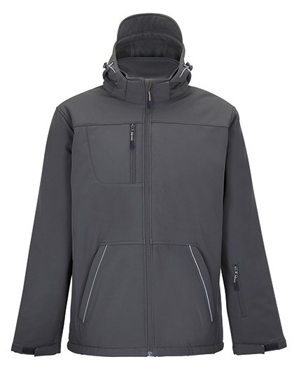 SOL´S Men's Rock Padded Softshell – Charcoal Grey (Solid)