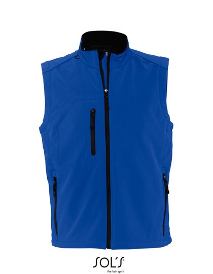 SOL´S Men's Sleeveless Softshell Rallye – Royal Blue 241