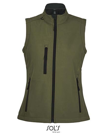 SOL´S Women's Sleeveless Softshell Rallye – Army