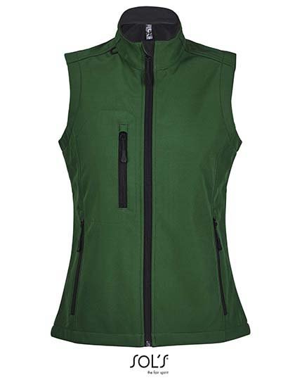 SOL´S Women's Sleeveless Softshell Rallye – Bottle Green