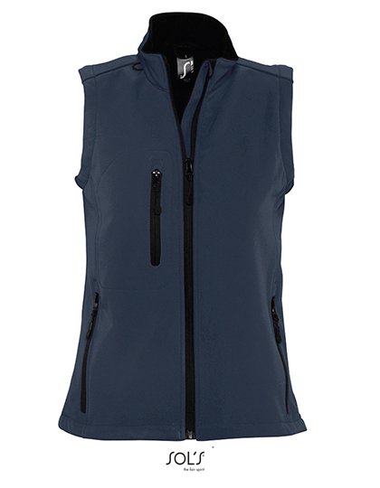 SOL´S Women's Sleeveless Softshell Rallye – French Navy