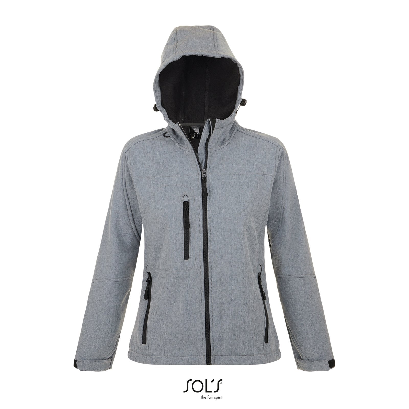 SOL´S Women's Hooded Softshell Jacket Replay