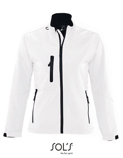SOL´S Women's Softshell Jacket Roxy – White