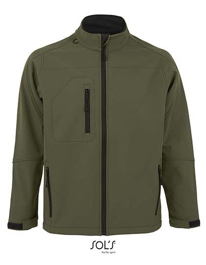 SOL´S Men's Softshell Jacket Relax – Army