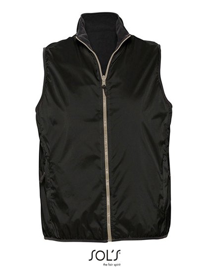 SOL´S Unisex Reversible Bodywarmer Winner – Black