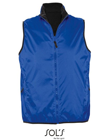 SOL´S Unisex Reversible Bodywarmer Winner – Royal Blue 241