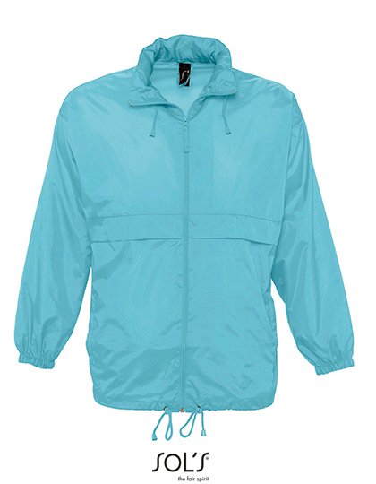 SOL´S Unisex Windbreaker Surf Jacket – Atoll Blue