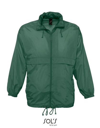 SOL´S Unisex Windbreaker Surf Jacket – Forest Green