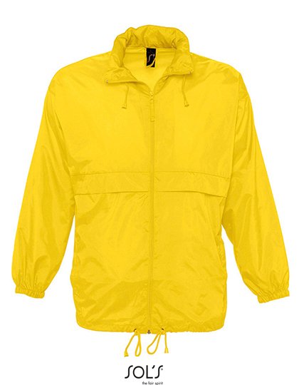 SOL´S Unisex Windbreaker Surf Jacket – Gold
