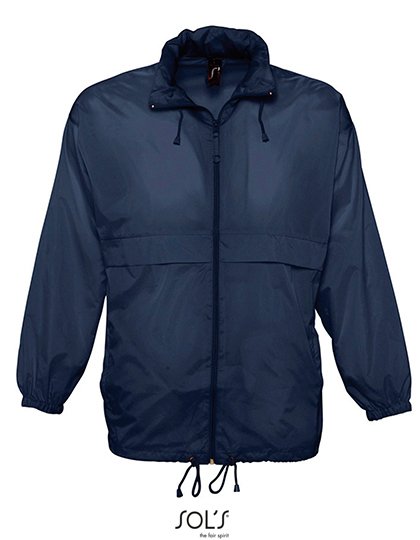 SOL´S Unisex Windbreaker Surf Jacket – Navy