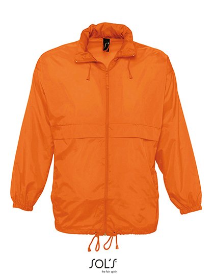 SOL´S Unisex Windbreaker Surf Jacket – Orange