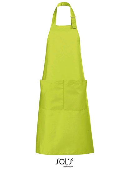 SOL´S Long Apron Gala – Apple Green