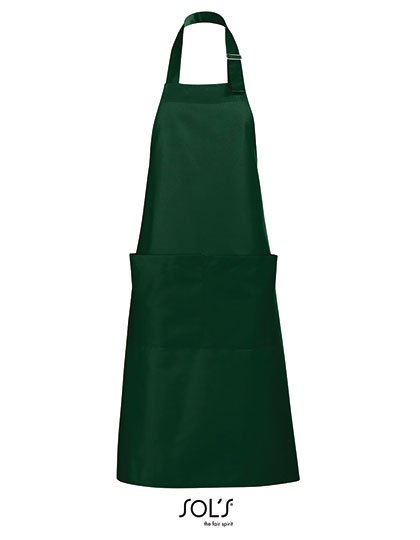 SOL´S Long Apron Gala – Bottle Green