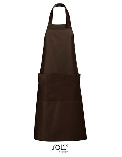 SOL´S Long Apron Gala – Chocolate
