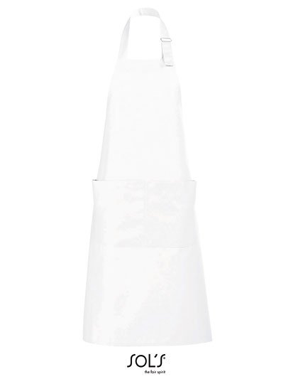 SOL´S Long Apron Gala – White