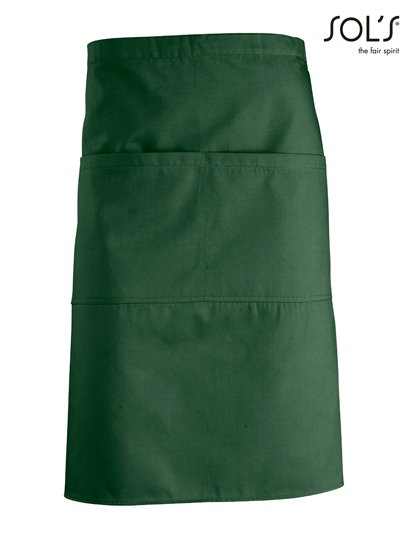 SOL´S Medium Apron Greenwich – Bottle Green