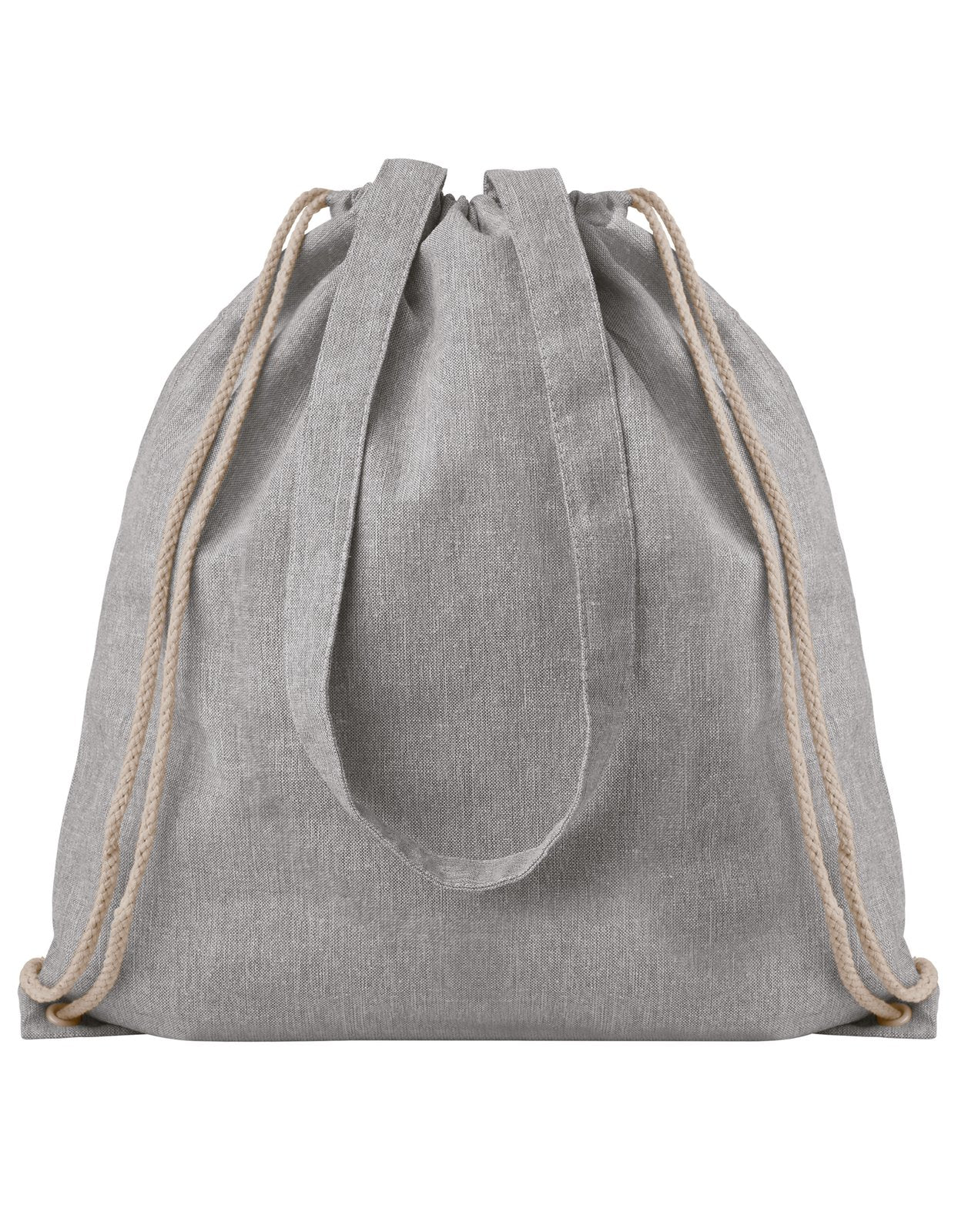 SOL´S Drawstring Backpack With Handles Atlanta – Grey Melange