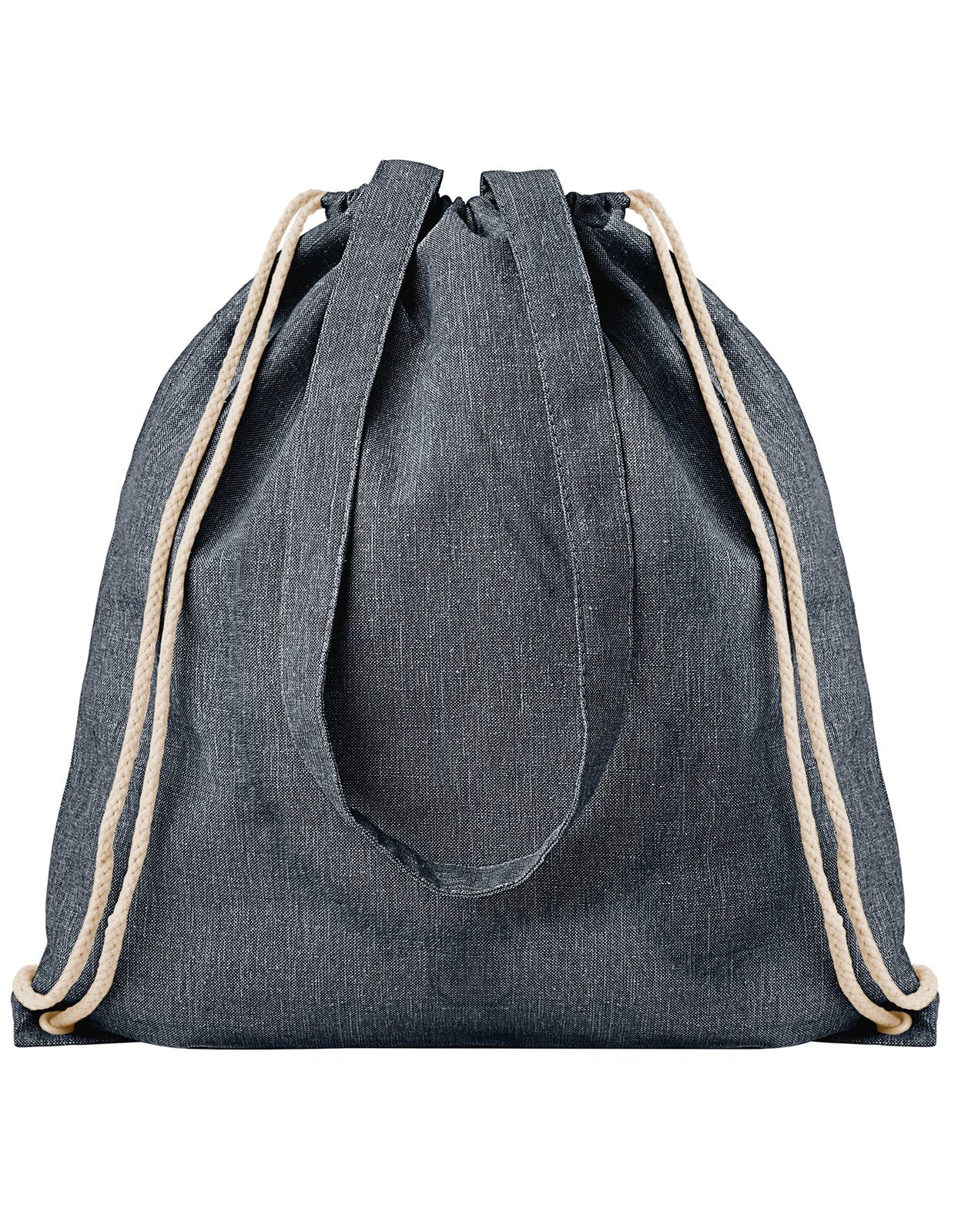 SOL´S Drawstring Backpack With Handles Atlanta – Heather Denim