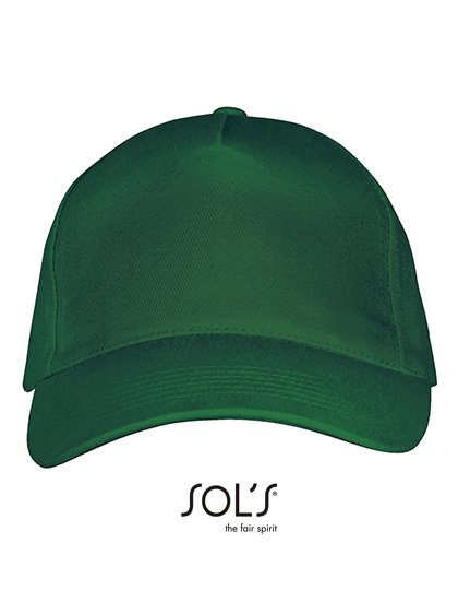 SOL´S Five Panels Cap Long Beach – Bottle Green