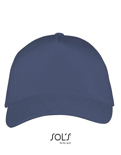 SOL´S Five Panels Cap Long Beach – Denim