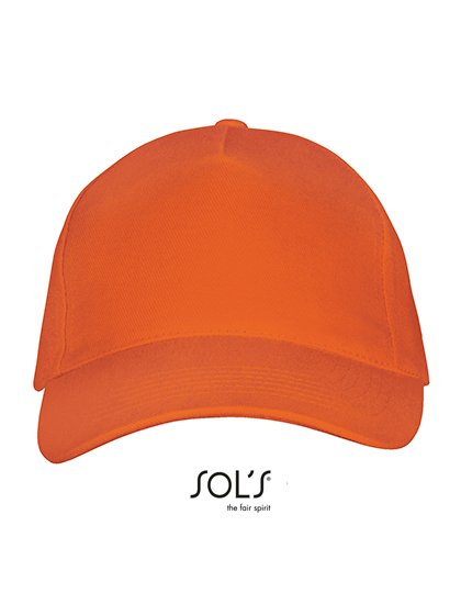SOL´S Five Panels Cap Long Beach – Orange