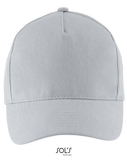 SOL´S Five Panels Cap Long Beach – Pure Grey